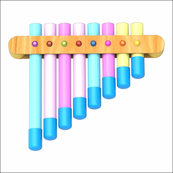 [스팀사이언스] 뉴 나무 빨대 팬플릇 만들기(5인용) / 공기진동 악기 플루트 플룻 과학실험키트